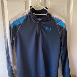 Ok’d navy quarter zip large